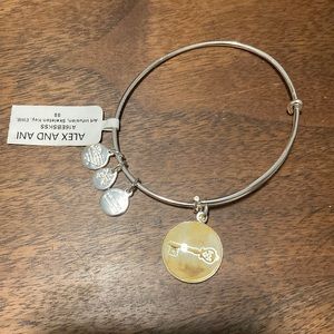 Alex and Ani Skeleton Key Art Infusion Bracelet